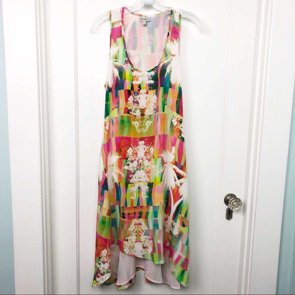 The Odells 100% Silk Floral Dress Anthropologie